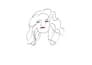 draw a custom portrait, character or human illustration